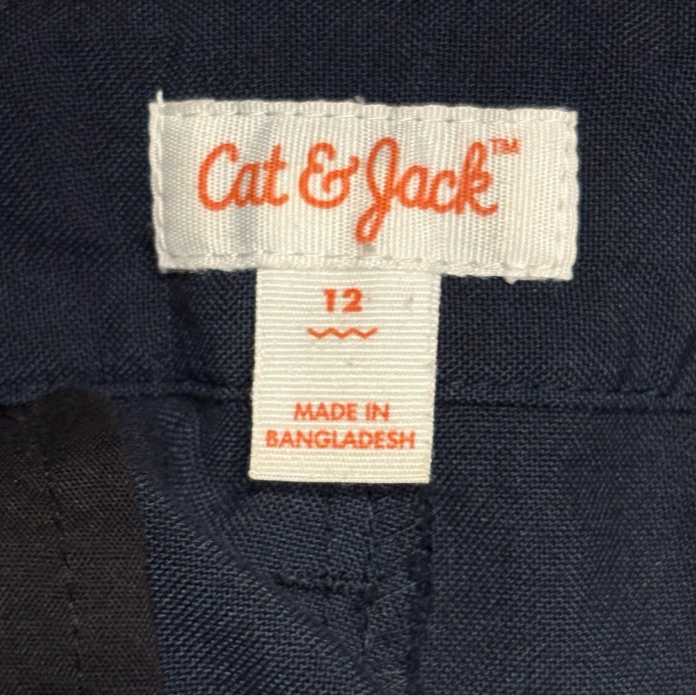 Cat & Jack Boys’ Navy Blue Dress Pants - Picture 2 of 6
